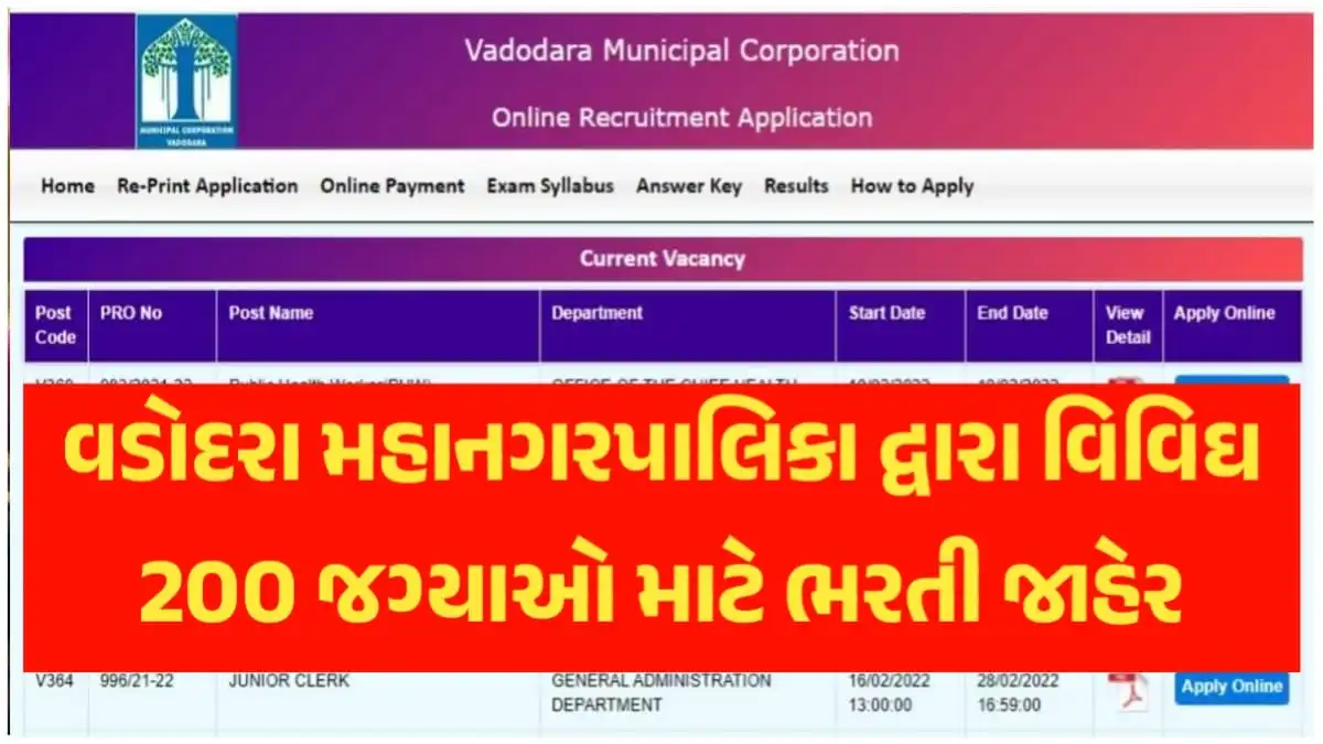 VMC Recruitment 2026